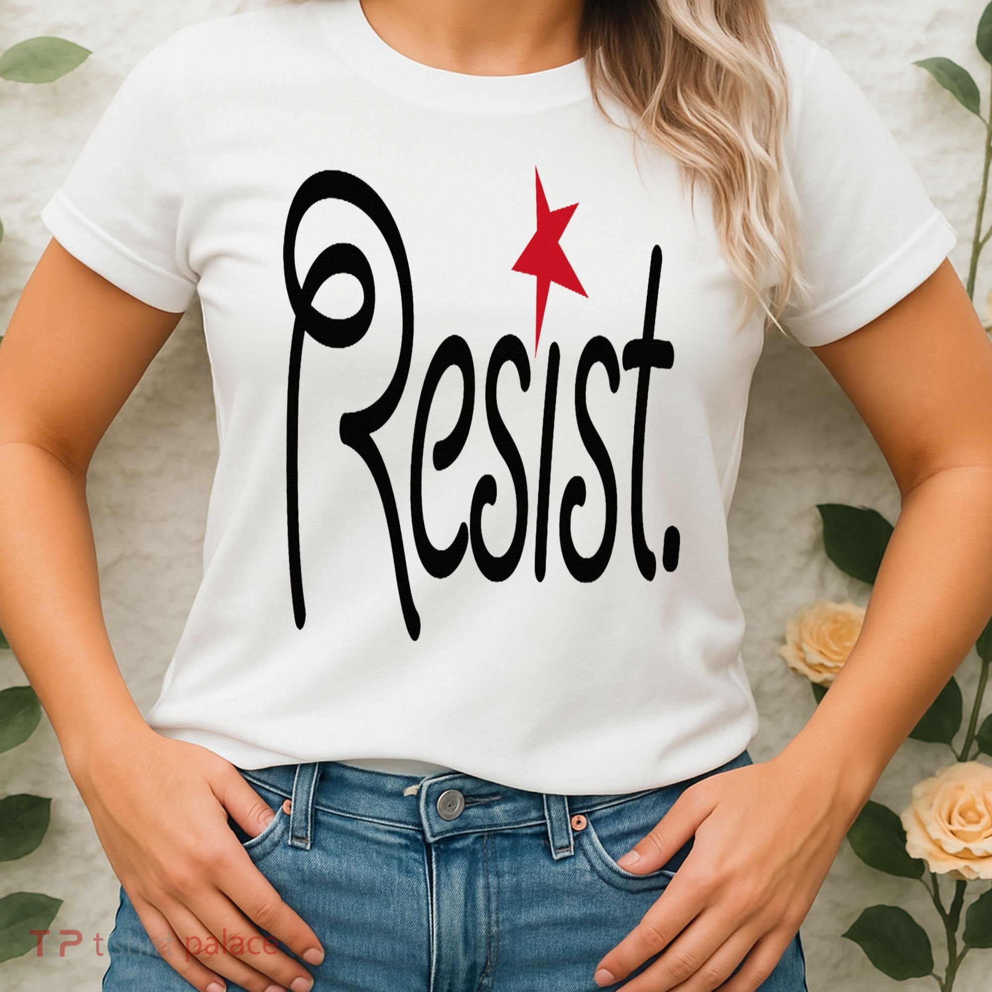 Resist, Anti Trump  Women's T-Shirt