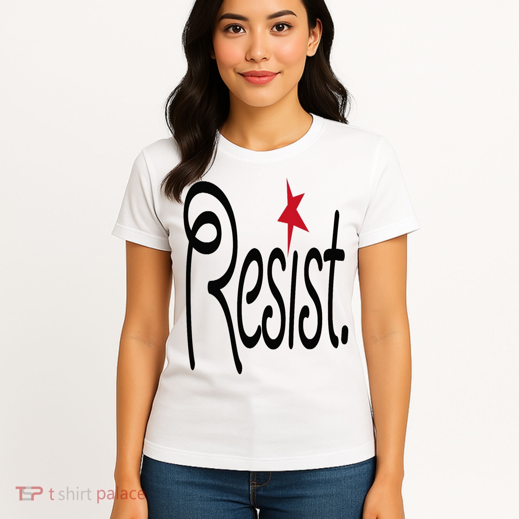 Resist, Anti Trump  Women's T-Shirt