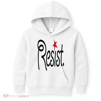 Resist, Anti Trump  Kids Hoodie