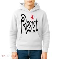 Resist, Anti Trump  Kids Hoodie thumb 4