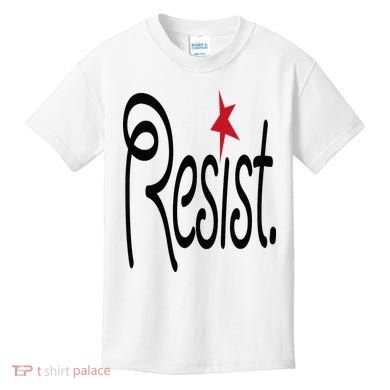 Resist, Anti Trump  Kids T-Shirt