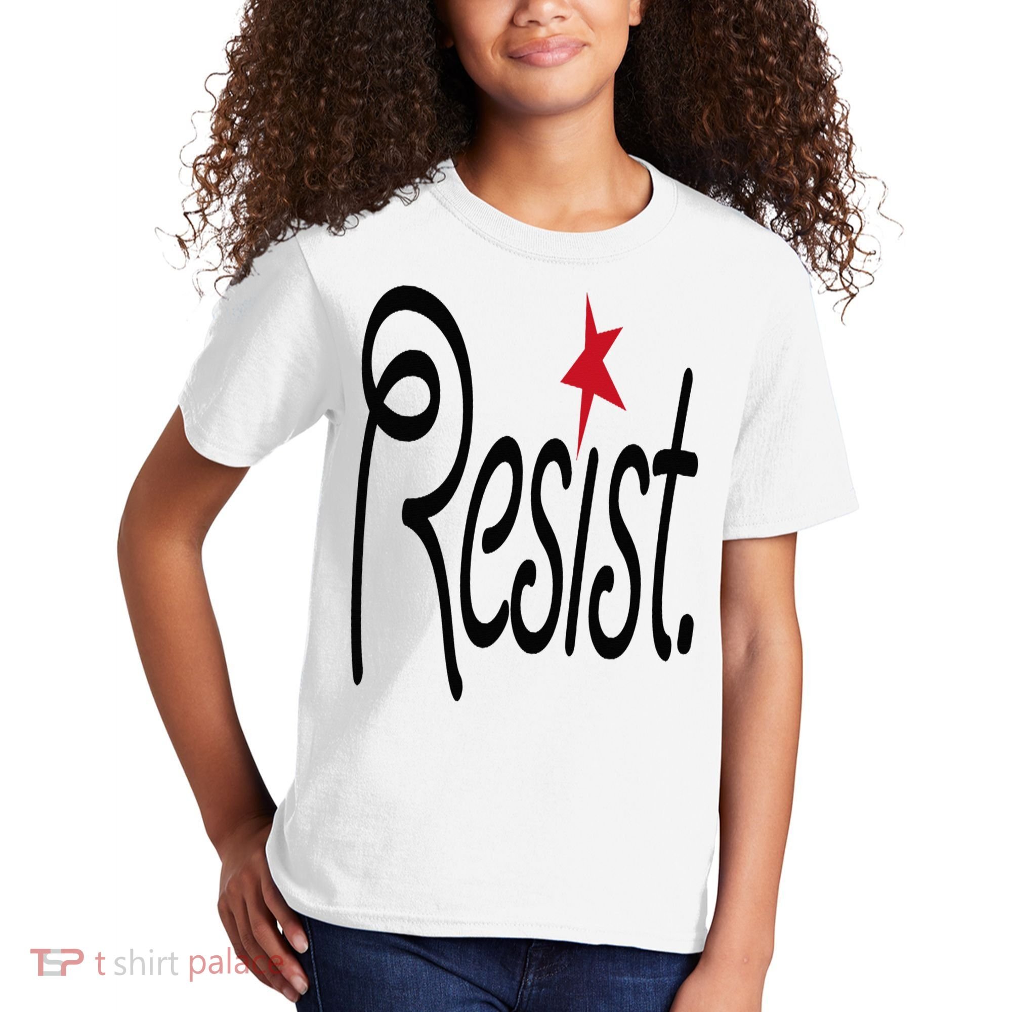 Resist, Anti Trump  Kids T-Shirt