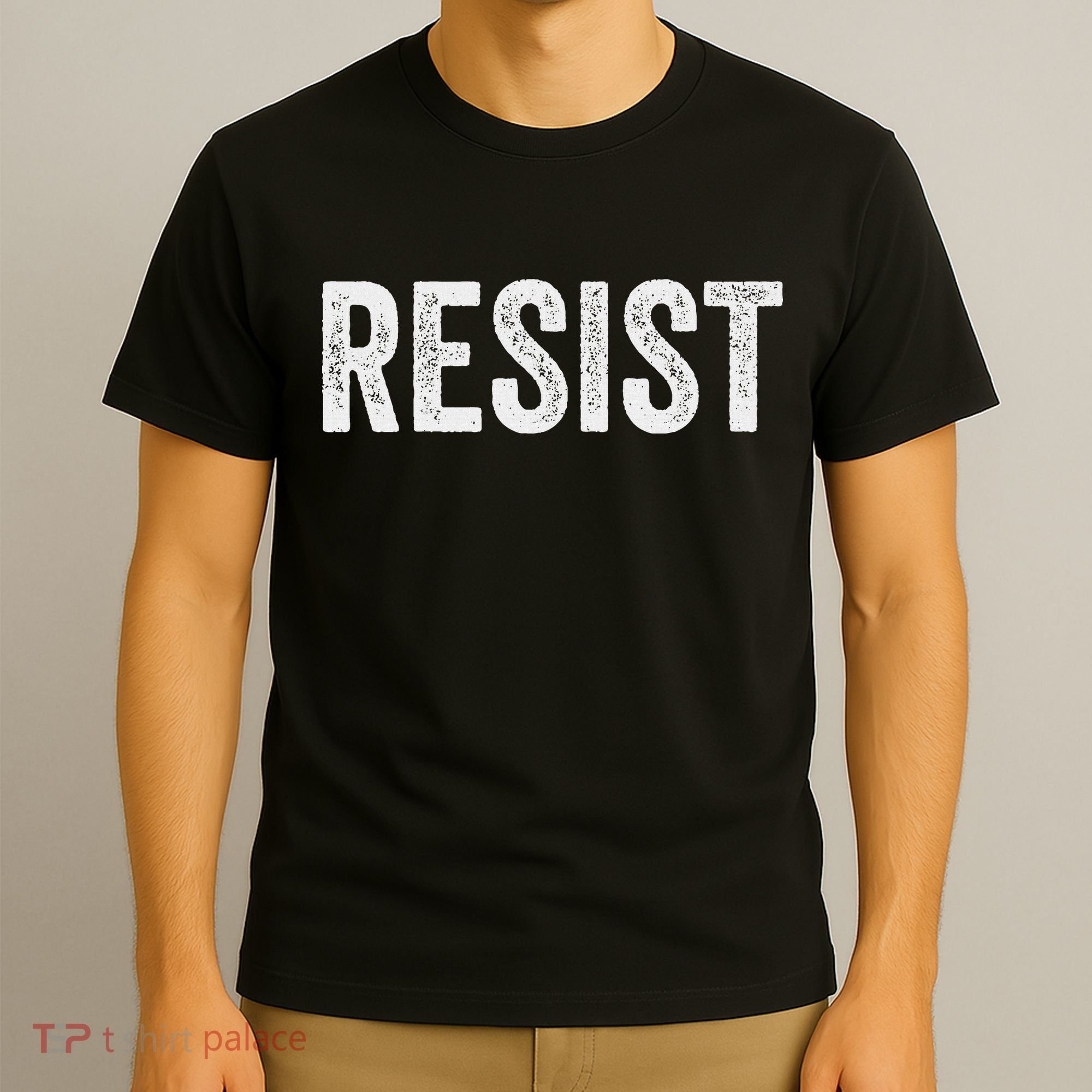 Resist Anti Trump Protest March Political Defiant T-Shirt