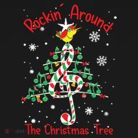 Rockin Around The Christmas Tree Music Note Music Teacher Ornament thumb 1