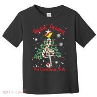 Rockin Around The Christmas Tree Music Note Music Teacher Toddler T-Shirt thumb 0