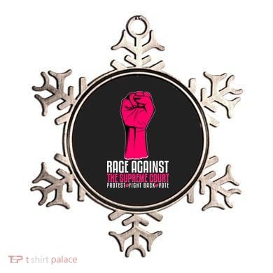 Rage Against The Spreme Court Protest Fight Back Vote Ornament