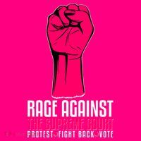 Rage Against The Spreme Court Protest Fight Back Vote Tote Bag thumb 4