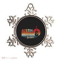 Retro Austin Texas Guitar Music Ornament thumb 0