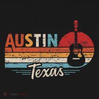 Retro Austin Texas Guitar Music Women's T-Shirt thumb 6
