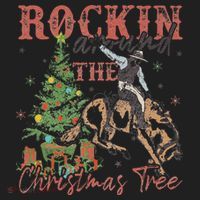 Rockin Around The Christmas Tree Cowboy Western Beanie thumb 2