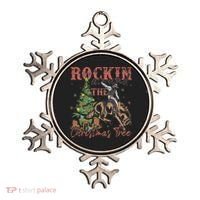 Rockin Around The Christmas Tree Cowboy Western Ornament thumb 0