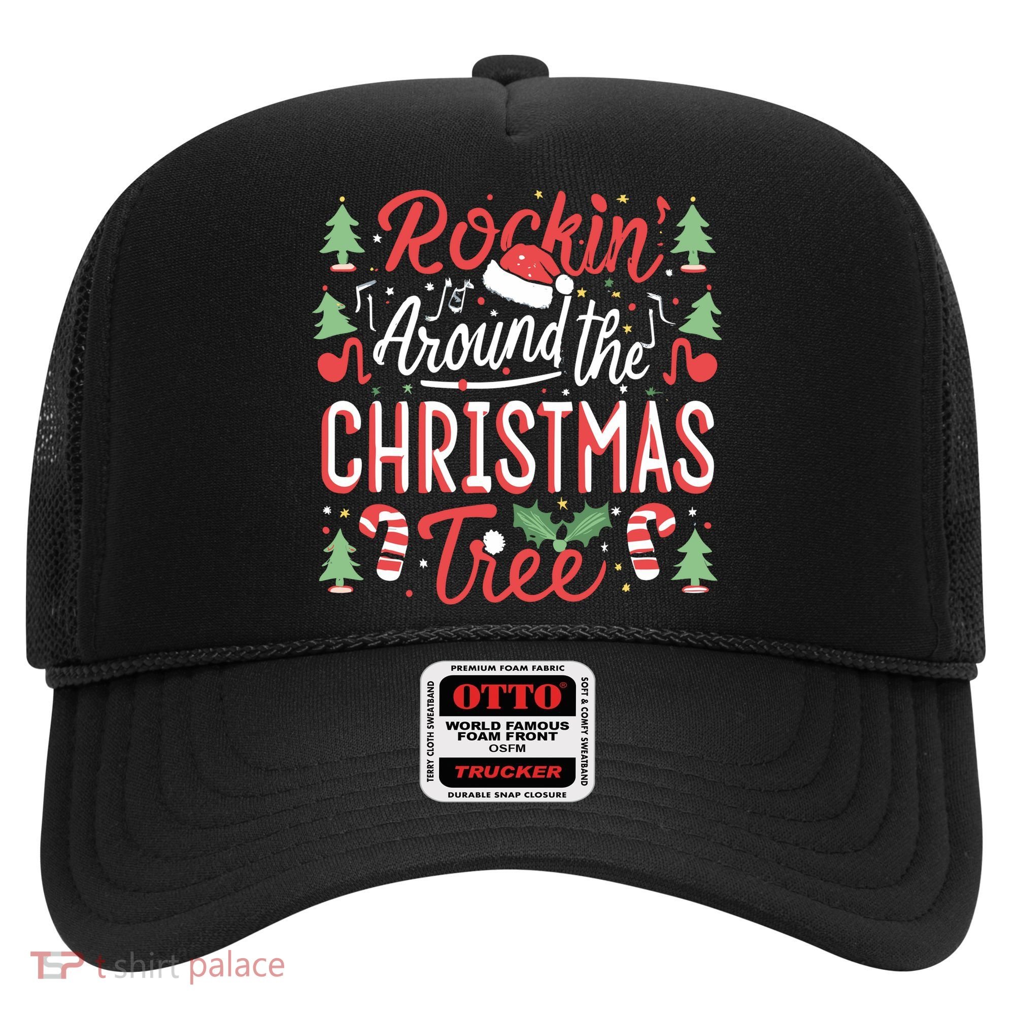Rockin Around The Christmas Tree Music Note Music Teacher Hat