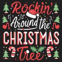 Rockin Around The Christmas Tree Music Note Music Teacher Hat thumb 2