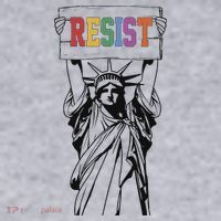 Resist Anti Trump Political Protest Women's Sweatshirt thumb 2