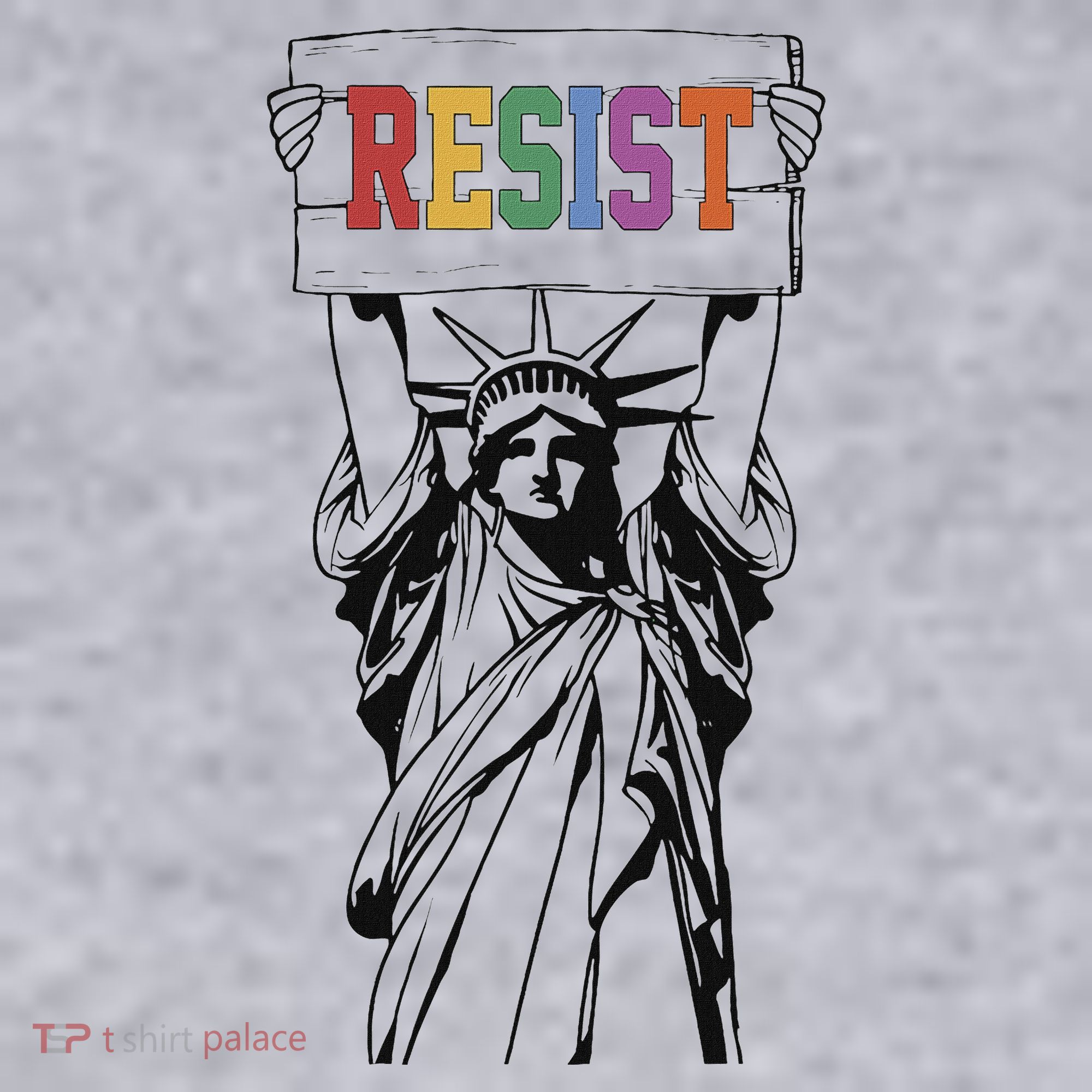 Resist Anti Trump Political Protest Women's Sweatshirt
