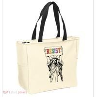 Resist Anti Trump Political Protest Tote Bag thumb 2