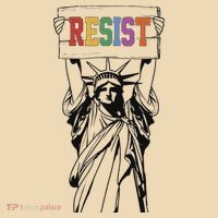Resist Anti Trump Political Protest Tote Bag thumb 4