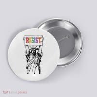 Resist Anti Trump Political Protest Button thumb 0