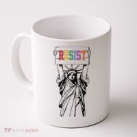 Resist Anti Trump Political Protest Coffee Mug thumb 0