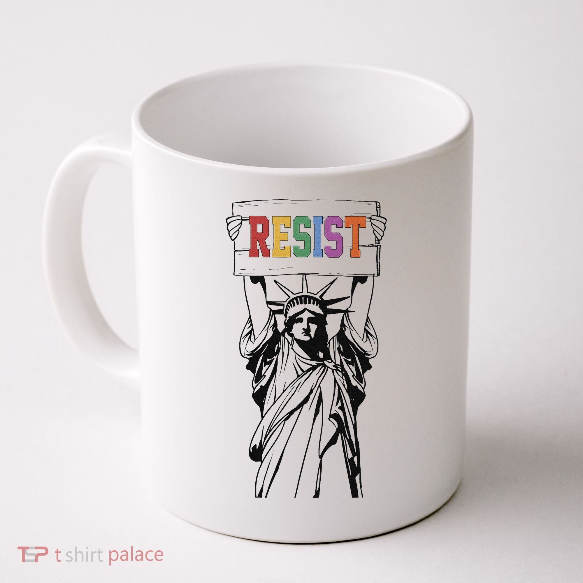 Resist Anti Trump Political Protest Coffee Mug