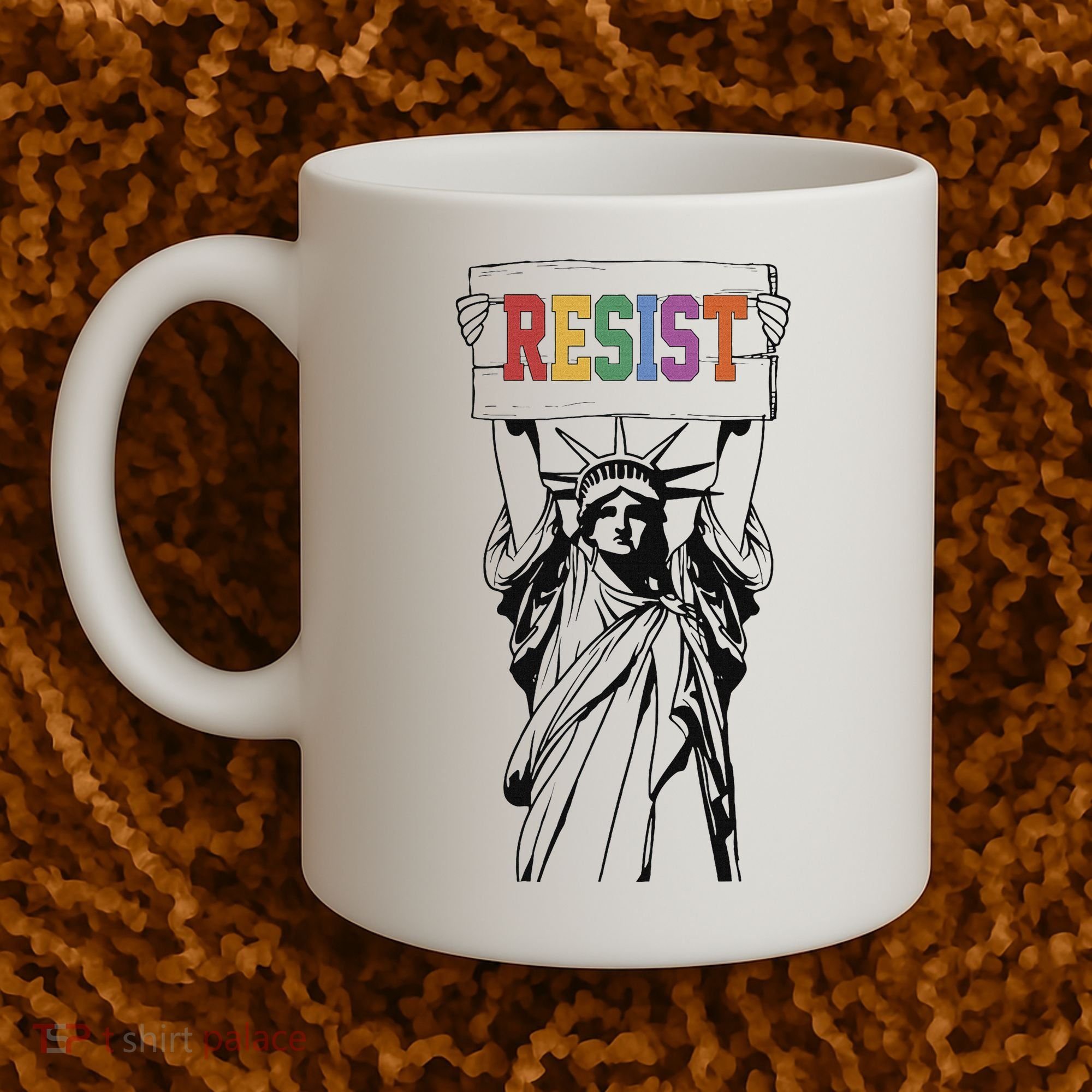 Resist Anti Trump Political Protest Coffee Mug