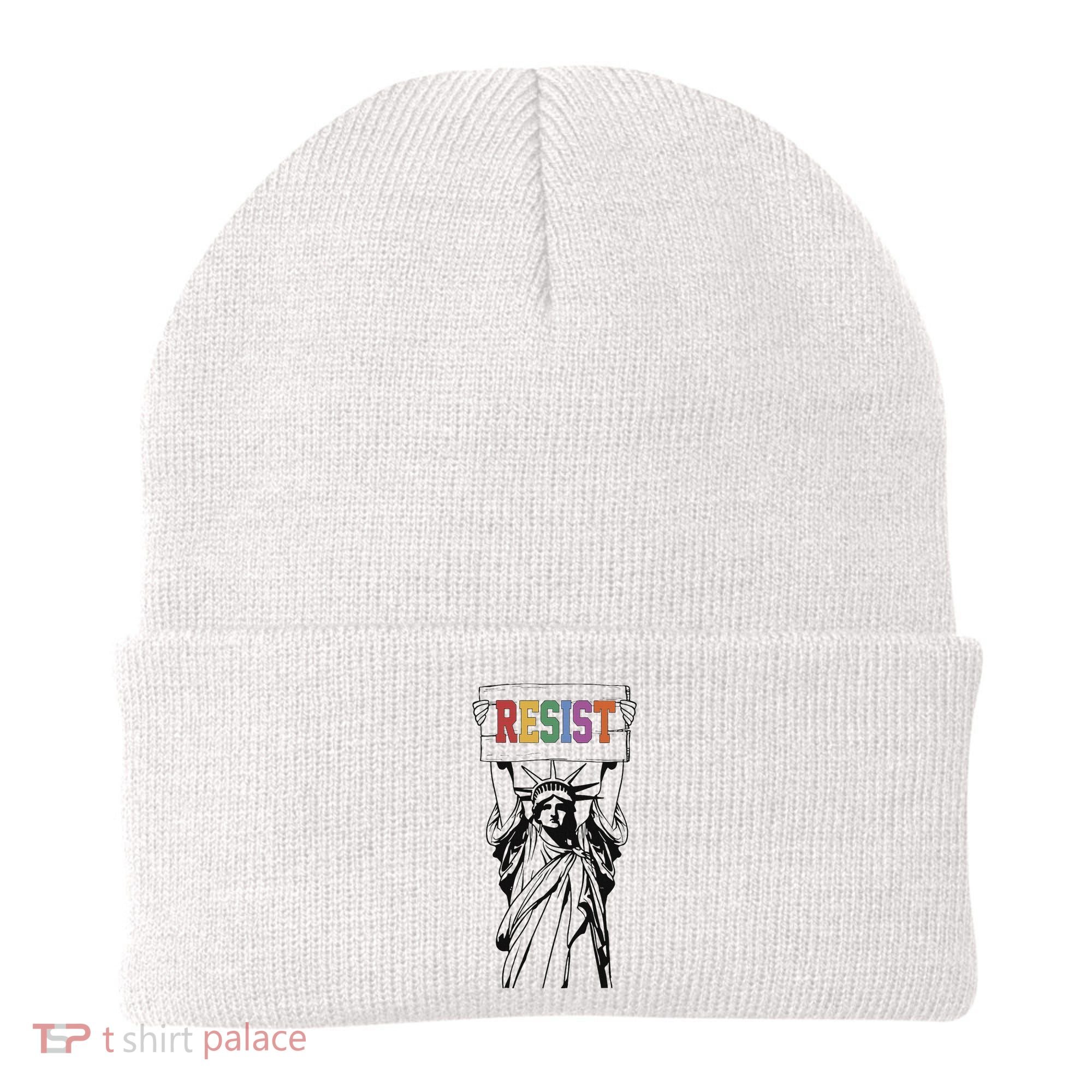 Resist Anti Trump Political Protest Beanie