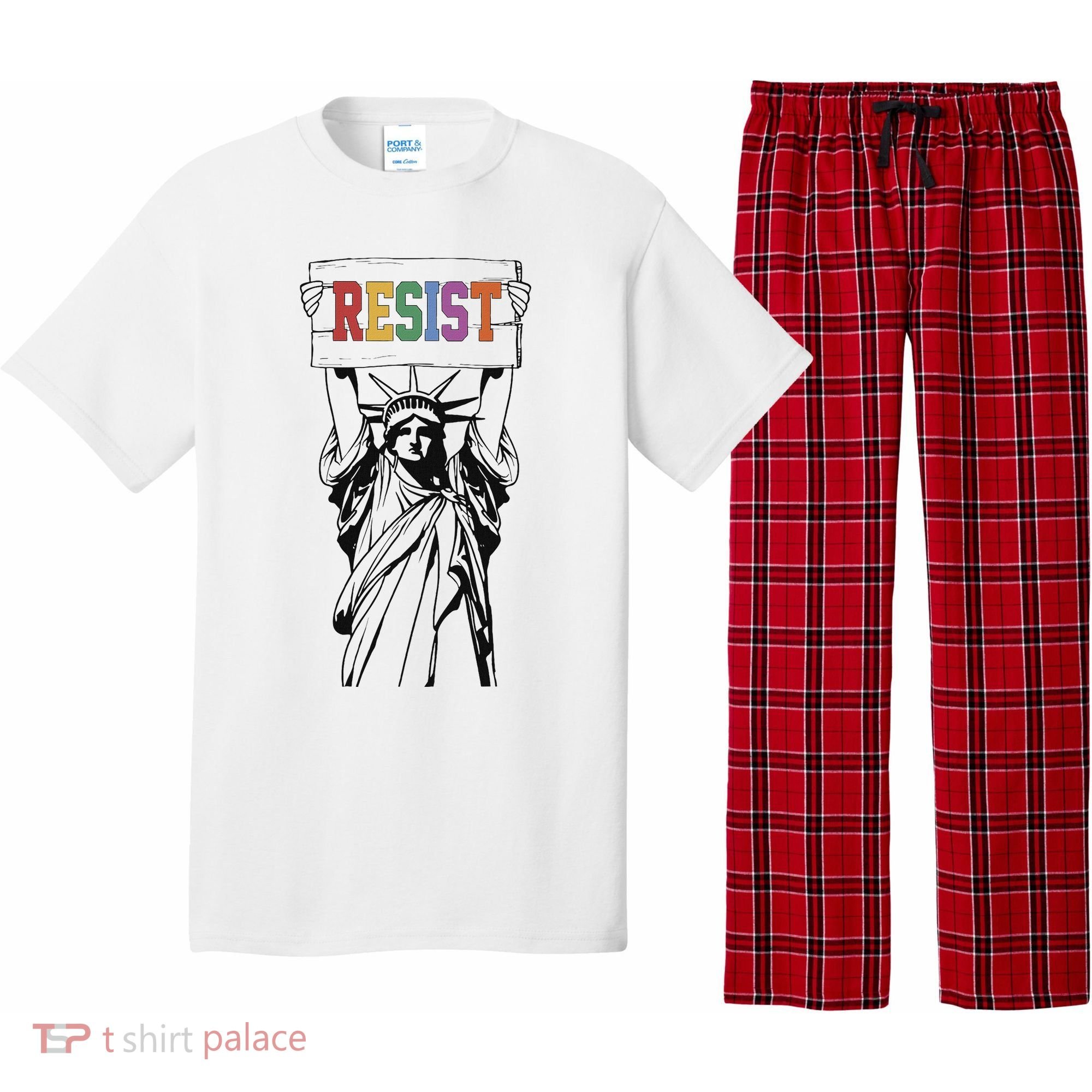 Resist Anti Trump Political Protest Pajama Set