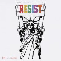 Resist Anti Trump Political Protest Women's Hoodie thumb 2