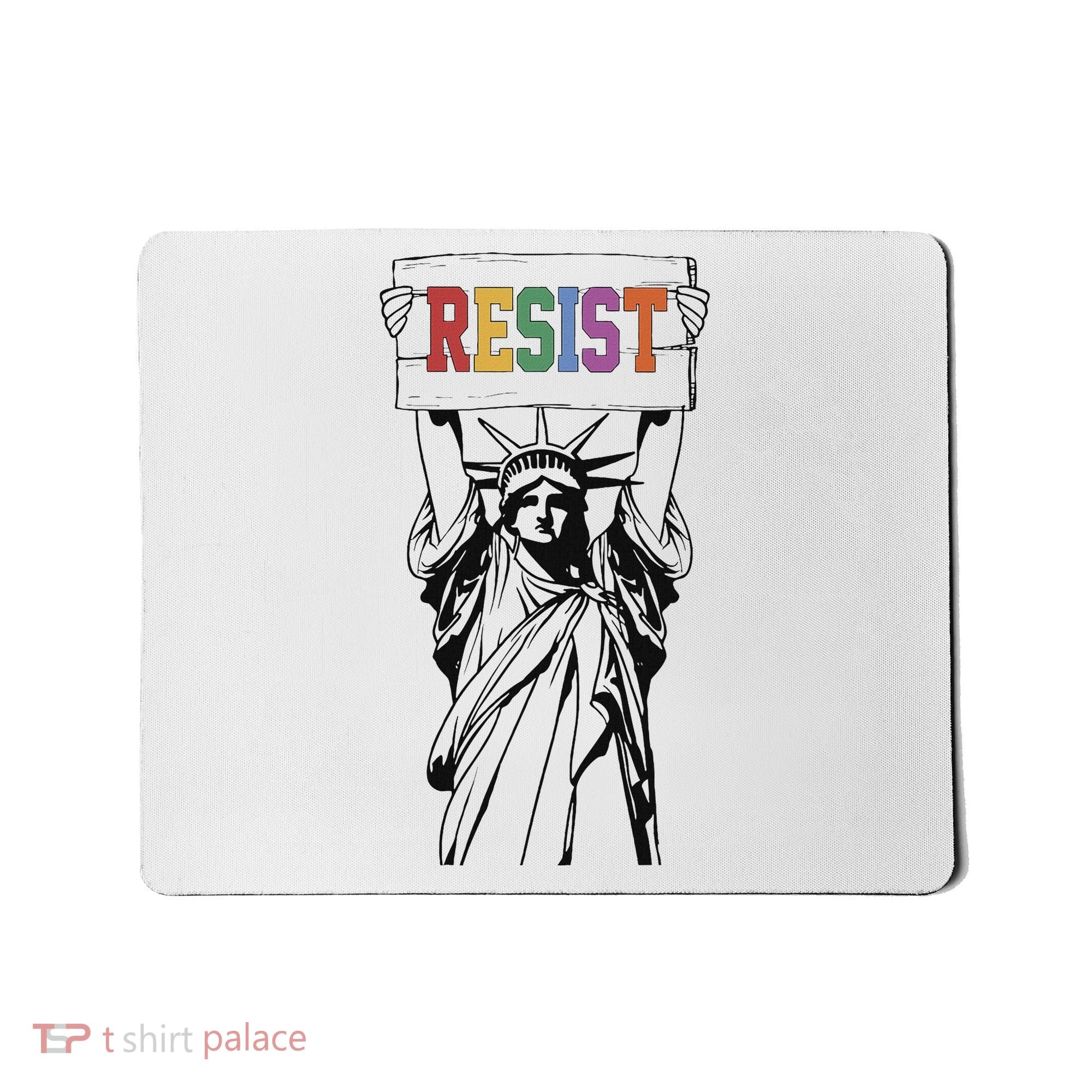 Resist Anti Trump Political Protest Mousepad