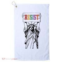 Resist Anti Trump Political Protest Golf Towel thumb 0