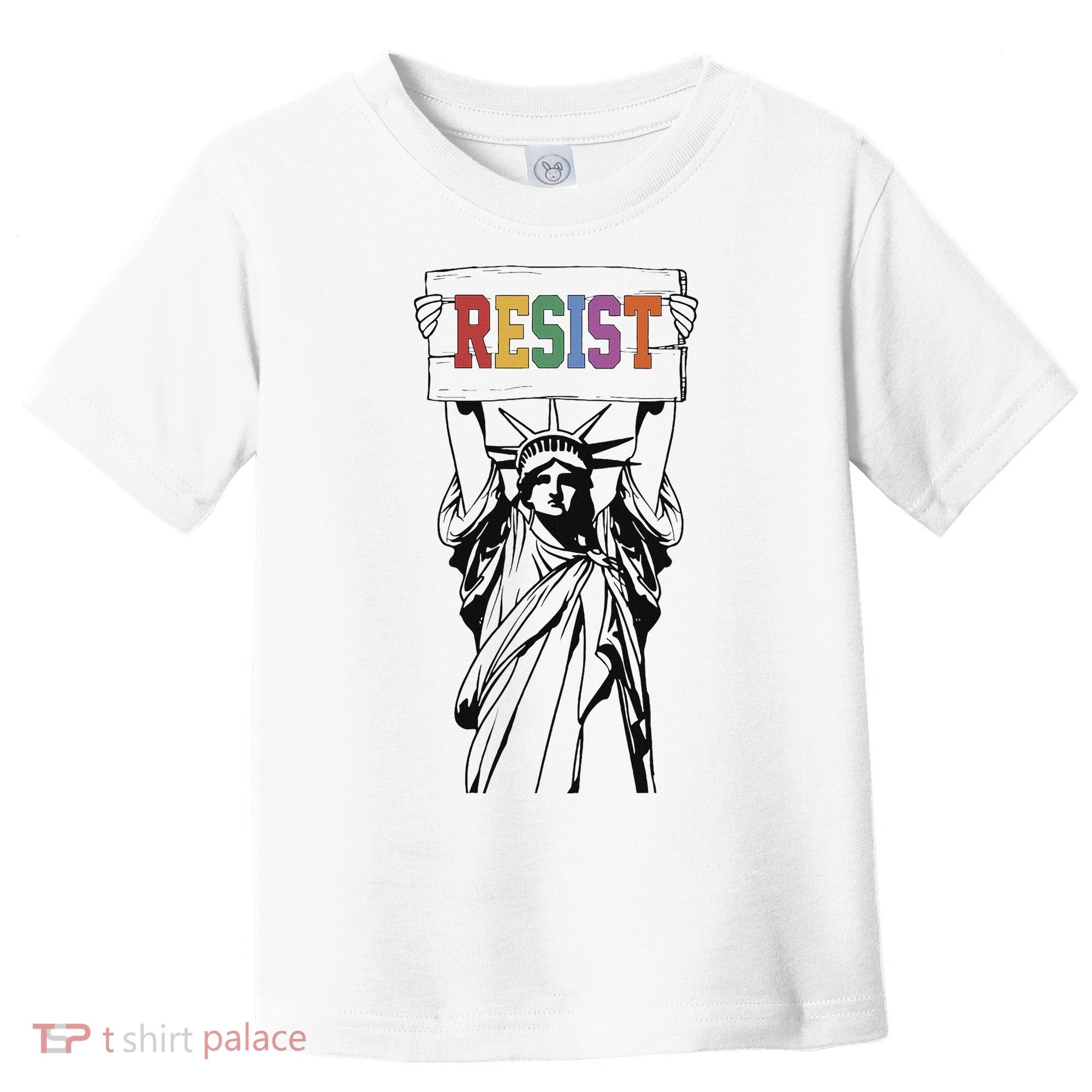 Resist Anti Trump Political Protest Toddler T-Shirt