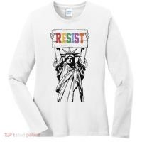 Resist Anti Trump Political Protest Women's Long Sleeve Shirt thumb 0