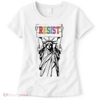 Resist Anti Trump Political Protest Women's T-Shirt thumb 0