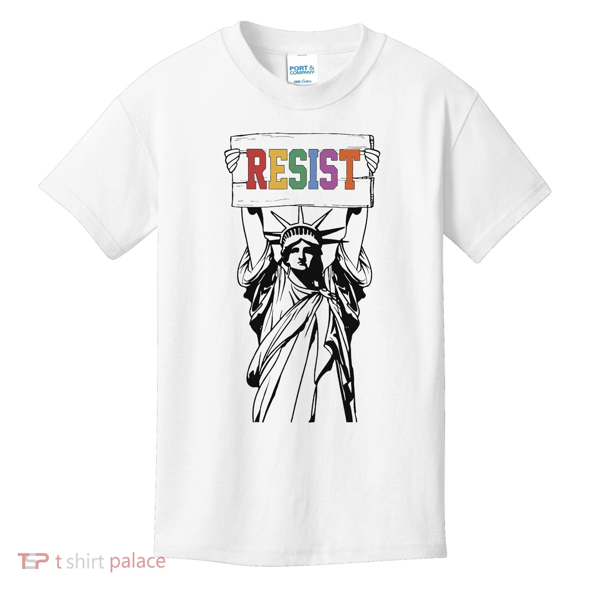 Resist Anti Trump Political Protest Kids T-Shirt