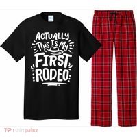 Rodeo Actually This Is My First Rodeo Pajama Set thumb 0