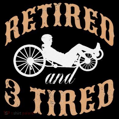 Retired And Three Tired Laidback Biker Retirement Coffee Mug
