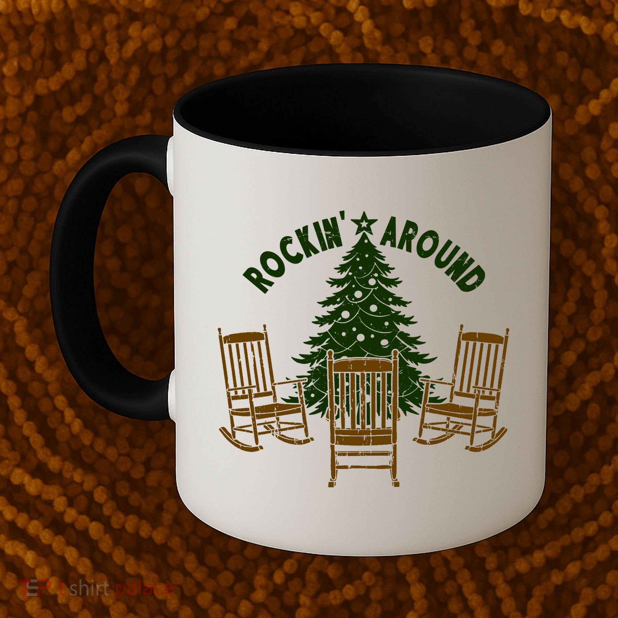 Rockin Around The Christmas Tree Coffee Mug