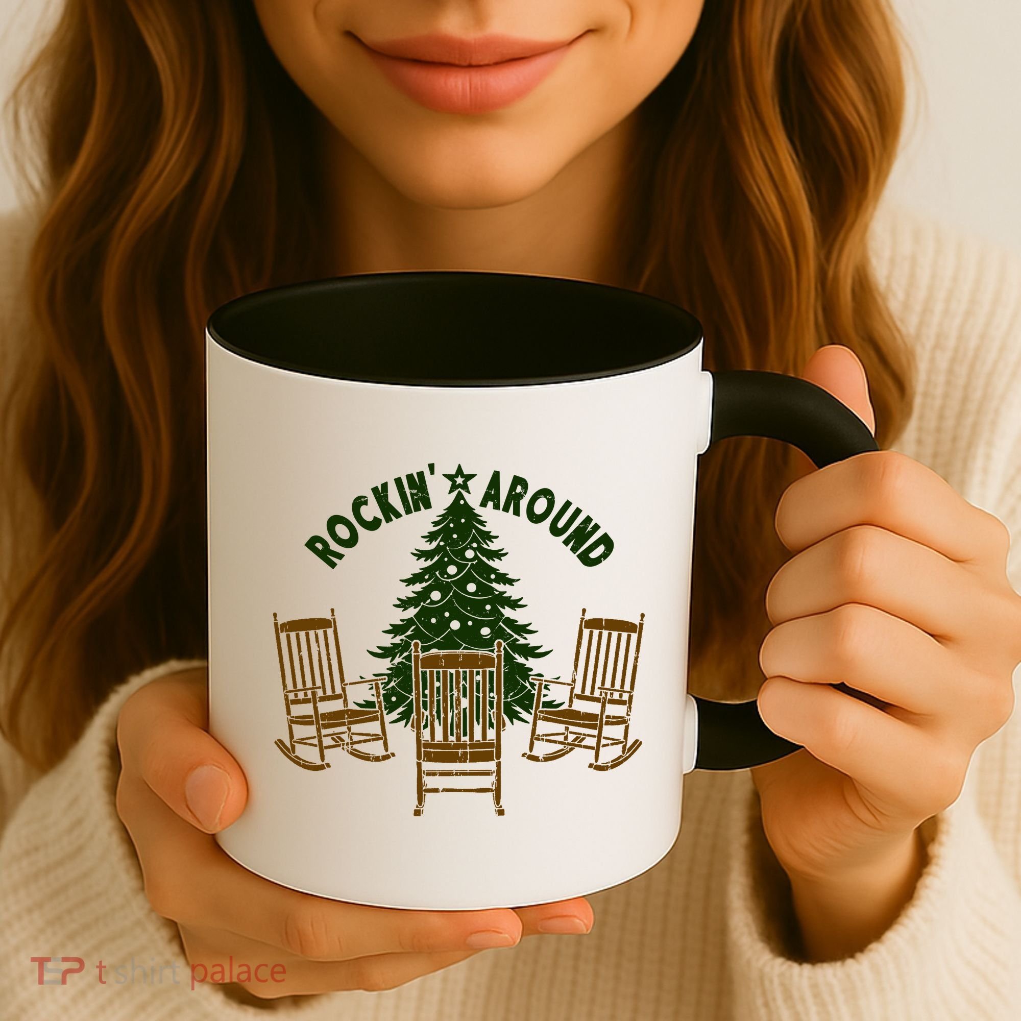 Rockin Around The Christmas Tree Coffee Mug