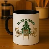 Rockin Around The Christmas Tree Coffee Mug thumb 4
