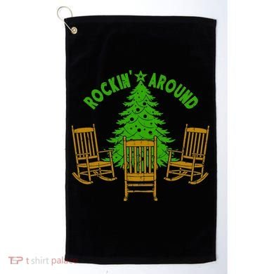 Rockin Around The Christmas Tree Golf Towel