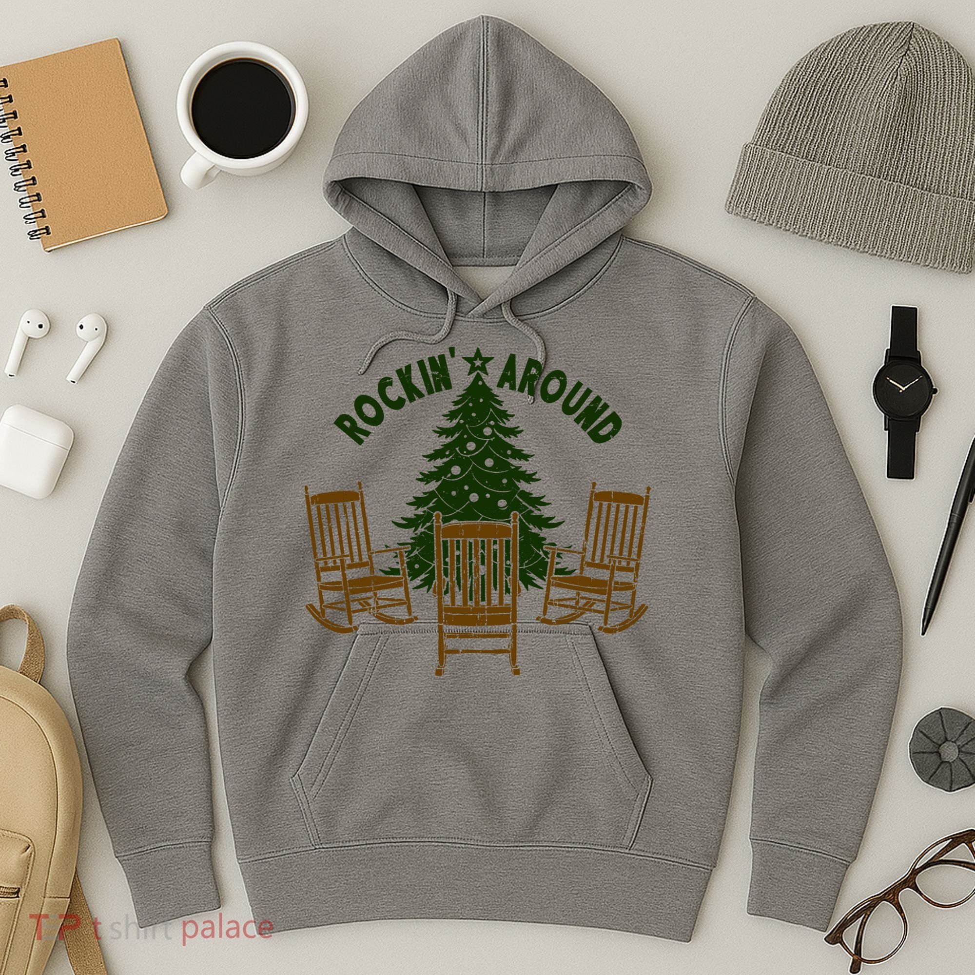 Rockin Around The Christmas Tree Hoodie