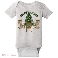 Rockin Around The Christmas Tree Baby Bodysuit thumb 0