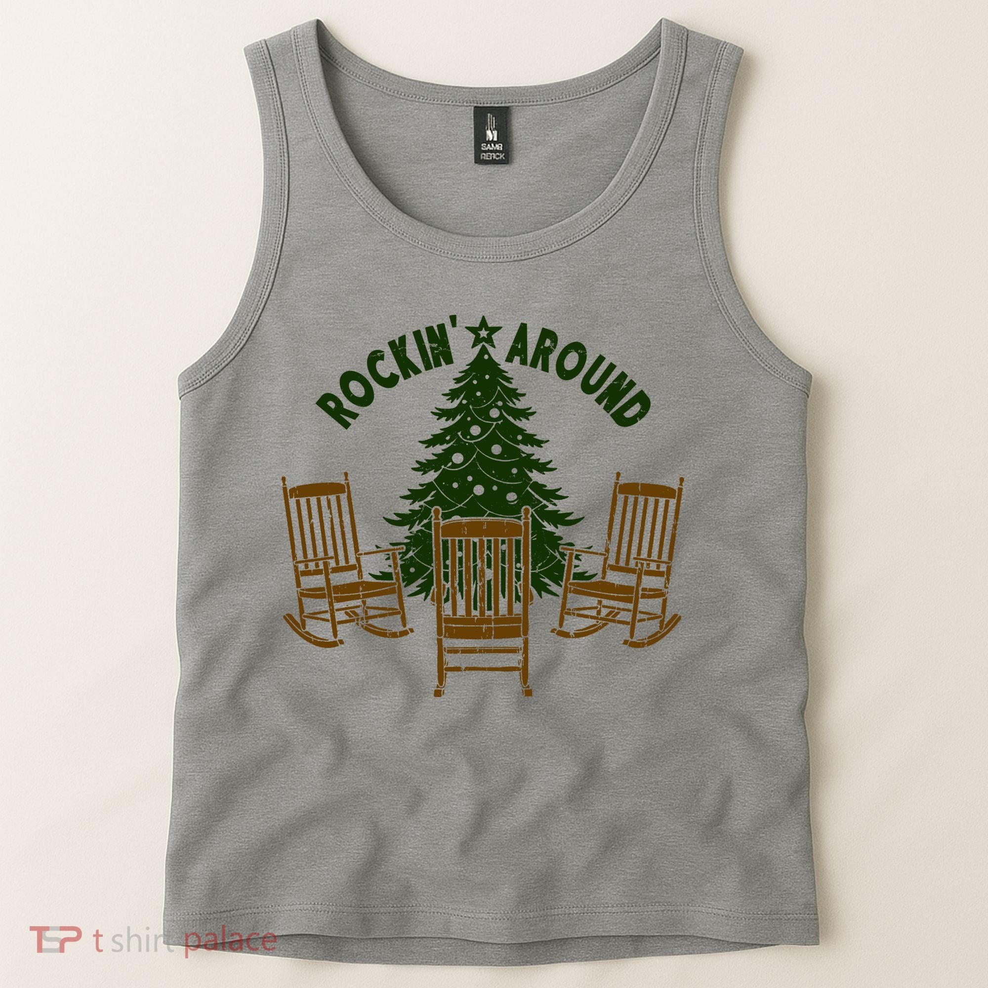 Rockin Around The Christmas Tree Tank Top