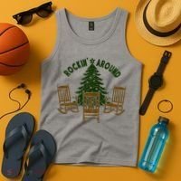 Rockin Around The Christmas Tree Tank Top thumb 4