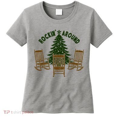 Rockin Around The Christmas Tree Women's T-Shirt