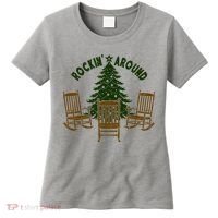 Rockin Around The Christmas Tree Women's T-Shirt thumb 0