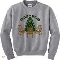 Rockin Around The Christmas Tree Kids Sweatshirt thumb 0