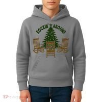 Rockin Around The Christmas Tree Kids Hoodie thumb 4