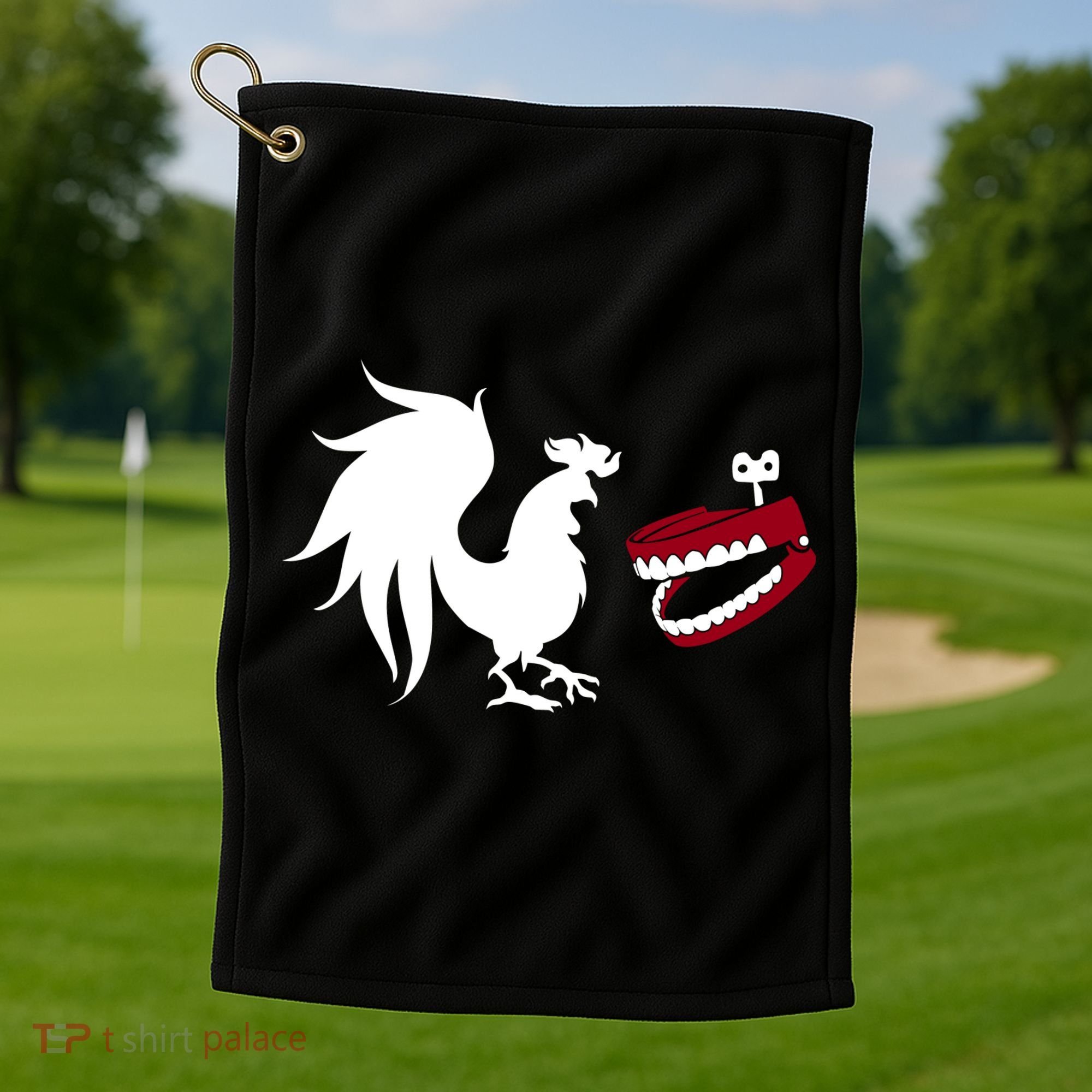 Rooster And Teeth Golf Towel