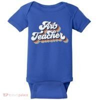 Retro Art Teacher For Artist Teacher Team Menn & Womenn Baby Bodysuit thumb 0